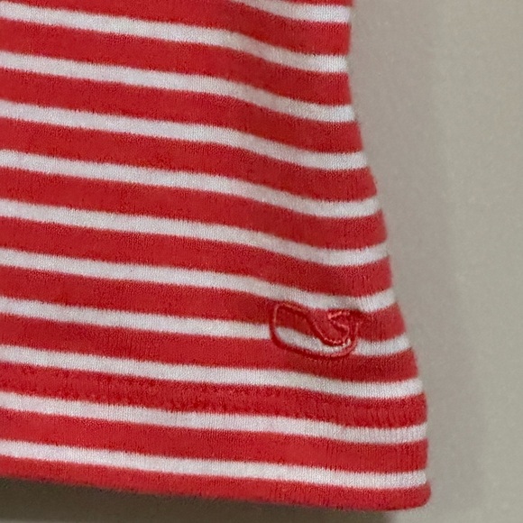 Vineyard Vines Women’s Striped Simple Boatneck 3/4 Sleeve Tee - Size: L - EUC - Picture 4 of 8